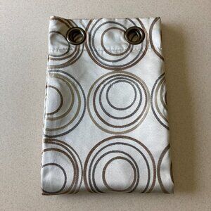 Apt 9 Geometric Grommet Curtain Panel - One Panel